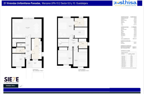 Chalet pareado en venta en calle Peñalen, 1