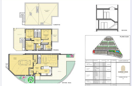 Chalet adosado en venta en calle e Sector Ubz-6, 13