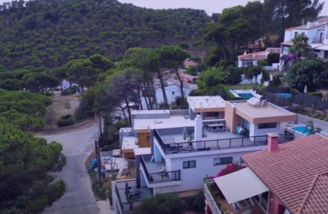 casa en construcción en Begur