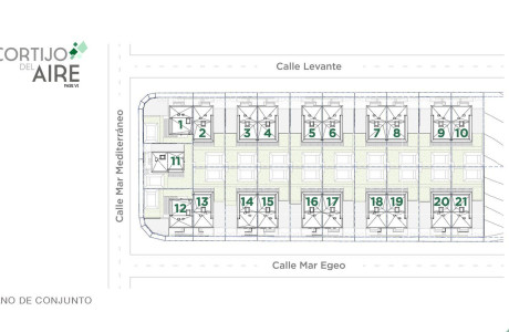 Chalet pareado en venta en Mar Mediterráneo, esq. C/ Levante s/n