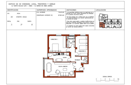 Piso en venta en calle Santa Eulalia, 15