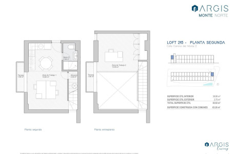 Dúplex en venta en avenida Camino del Monte, 2