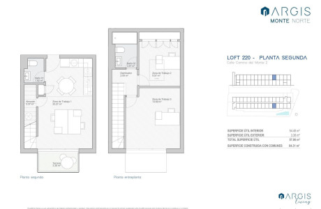 Dúplex en venta en avenida Camino del Monte, 2