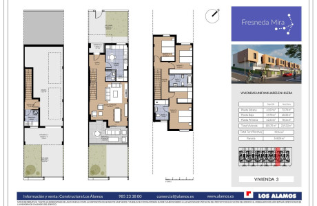 Chalet adosado en venta en via urbanización La Fresneda s/n