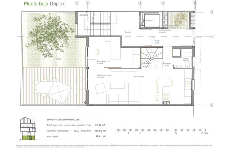 Dúplex en venta en calle Peñascales , 52