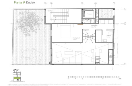 Dúplex en venta en calle Peñascales , 52