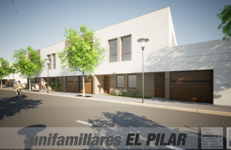 Chalet adosado en venta en calle Pilar, 37