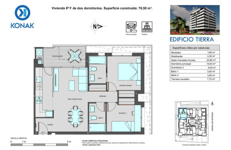 Piso en venta en avenida Juan de Borbón, 79