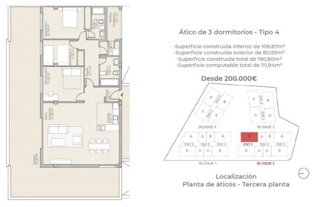 Piso en venta en avenida Mariano Hernandez s/n