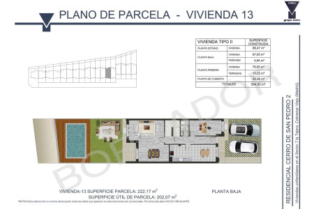 Chalet adosado en venta en calle Alto de la Marmota s/n