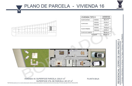 Chalet adosado en venta en calle Alto de la Marmota s/n