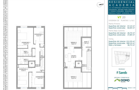 Chalet adosado en venta en calle Gloria Fuertes s/n