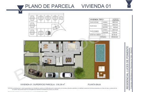 Chalet pareado en venta en Monte de la Villa s/n