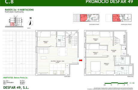 Dúplex en venta en calle desfar s/n