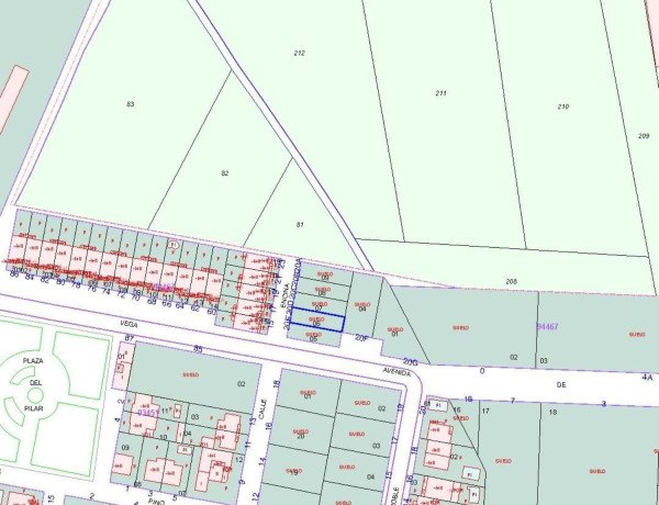 Terreno en venta en Vial de la Vega