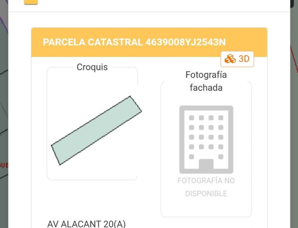 Terreno en venta en avenida d'Alacant, 20