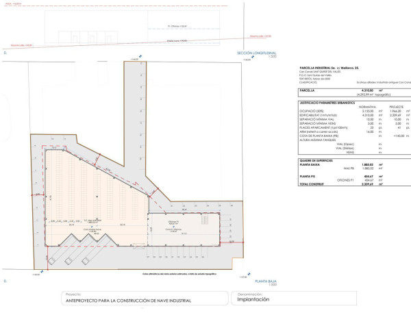 Terreno en venta en calle Mallorca