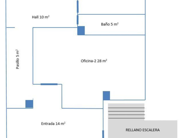 Alquiler de Oficina en paseo de San Gregorio, 75 -95