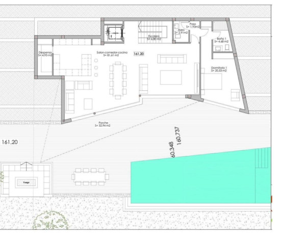 Casa o chalet independiente en venta en La Fustera