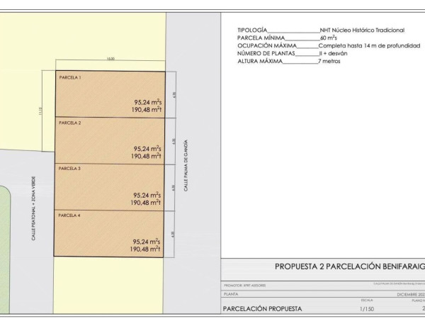 Terreno en venta en Benifaraig