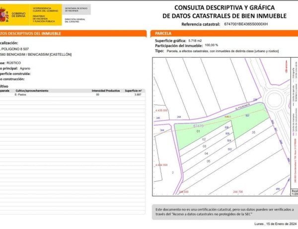 Terreno en venta en Benicassim Golf