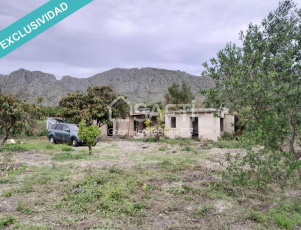 Rustic land For sell in Beniarbeig in Alicante 