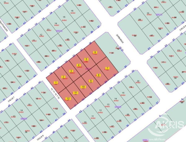 TERRRENOS DE USO RESIDENCIAL EN CABAÑAS DE LA SAGRA