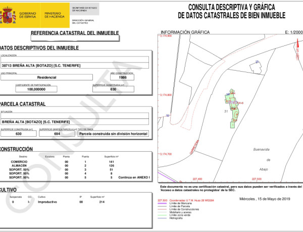 Casa-Chalet en Venta en Breña Alta Santa Cruz de Tenerife 