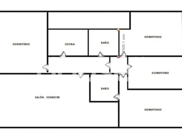 Piso en venta de 86 m² Calle Senda Valentín Foronda, 01010 Vitoria-Gasteiz (Araba)