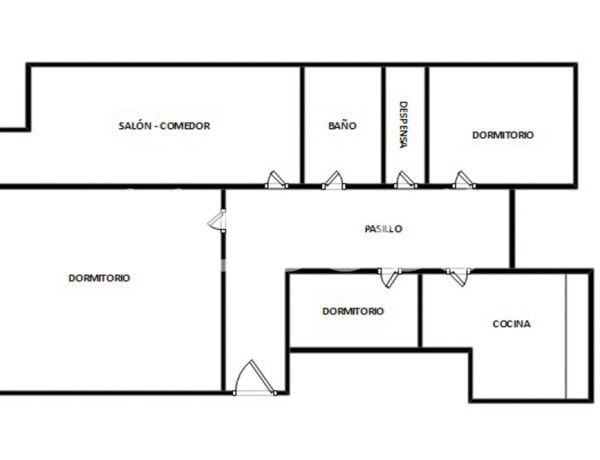 Piso en venta de 67 m² Calle Doctor Fleming, 24400 Ponferrada (León)