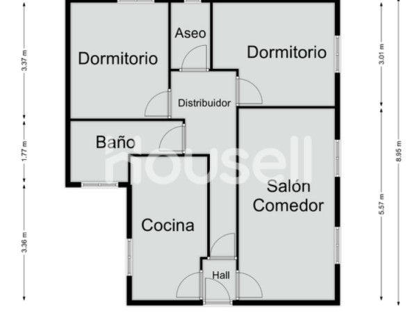 Piso en venta de 80 m² Calle Guerrita, 28891 Velilla de San Antonio (Madrid)