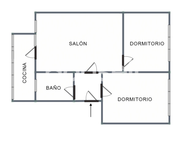 Piso de 65m² en Avenida Primero de Mayo, 33970 Laviana (Asturias)