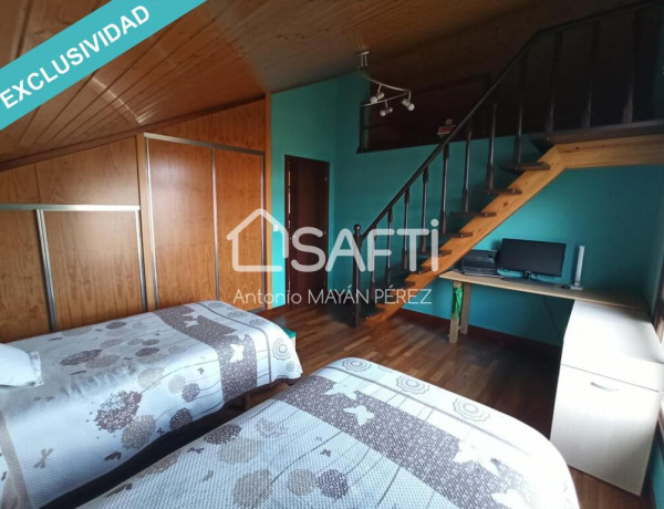 CASA CHALET CON TERRENO EN BRETAL ( RIBEIRA )