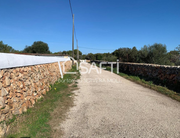 CHALETS EN PARCELA CERCA DE CIUTADELLA Y LA COSTA VIRGEN MENORQUINA.