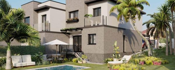 Chalet adosado en venta en calle Mozambique, 1