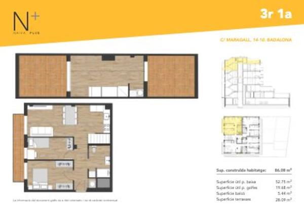 Dúplex en venta en calle Maragall, 14