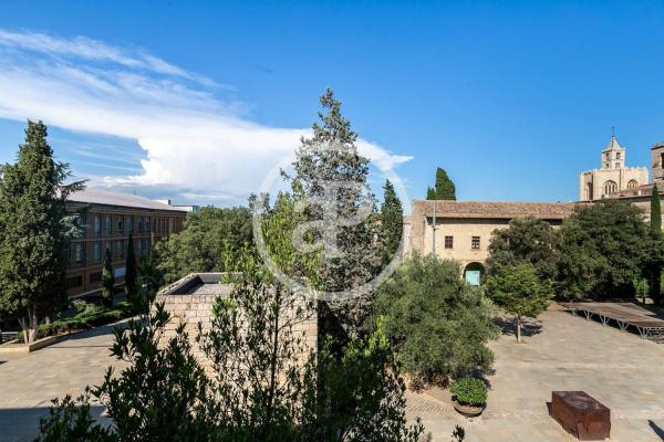 en el centro de Sant Cugat