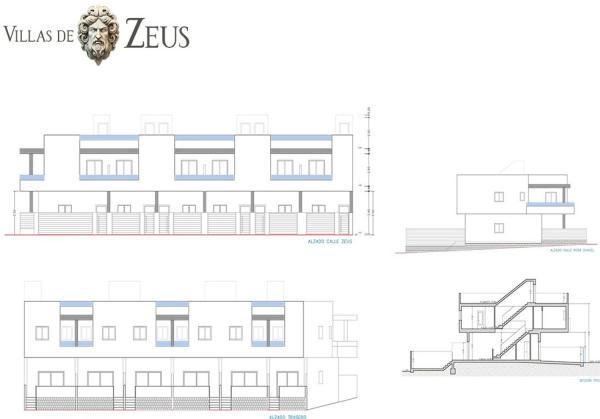 Chalet adosado en venta en Zeus, 15