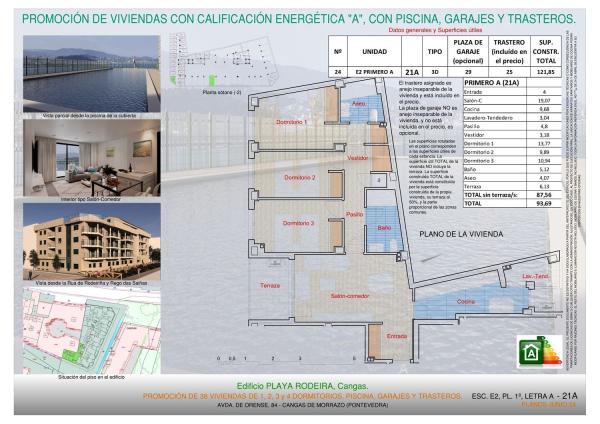 Piso en venta en calle Ourense, 84