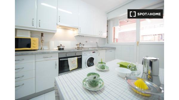 Habitación en apartamento de 3 dormitorios en Begoña, Bilbao