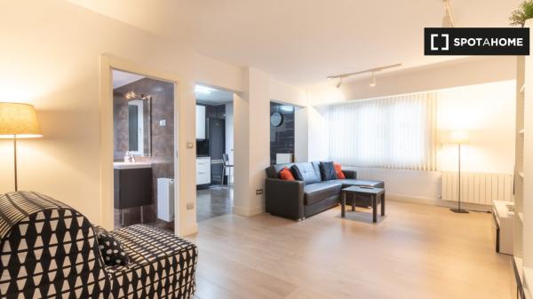 Moderno apartamento de 1 dormitorio en alquiler en San Ignazio, Bilbao