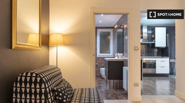 Moderno apartamento de 1 dormitorio en alquiler en San Ignazio, Bilbao