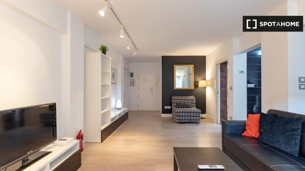 Moderno apartamento de 1 dormitorio en alquiler en San Ignazio, Bilbao