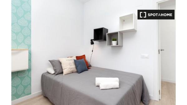 Habitación en piso compartido en barcelona.