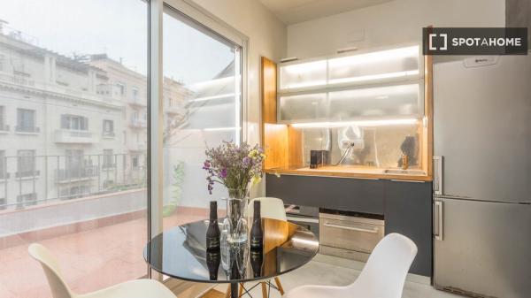 Apartamento entero de 1 dormitorio en Barcelona