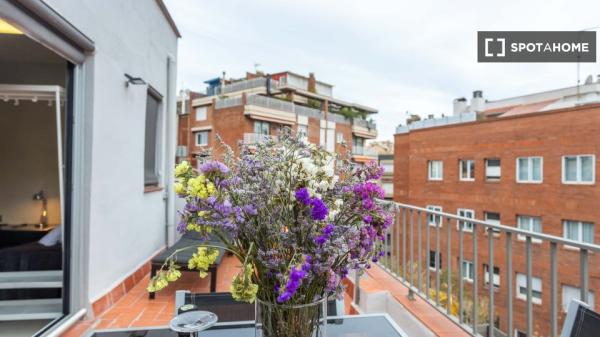 Apartamento entero de 1 dormitorio en Barcelona