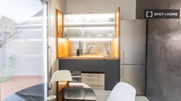 Apartamento entero de 1 dormitorio en Barcelona