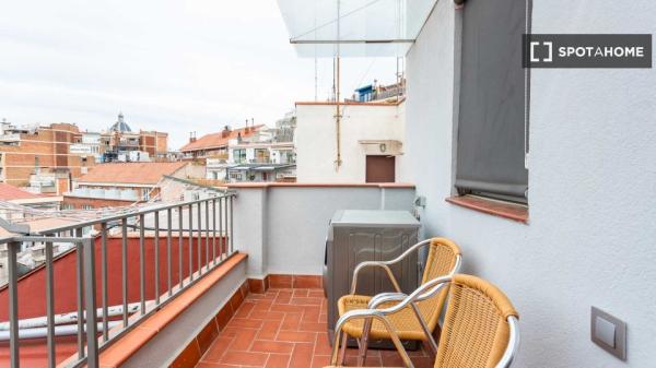 Apartamento entero de 1 dormitorio en Barcelona