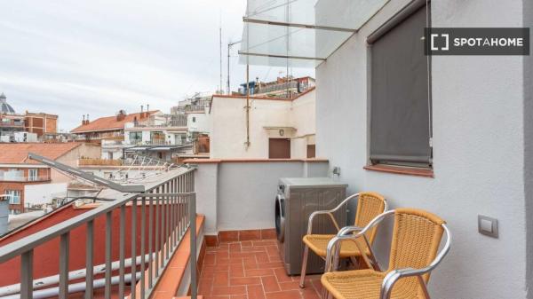 Apartamento entero de 1 dormitorio en Barcelona