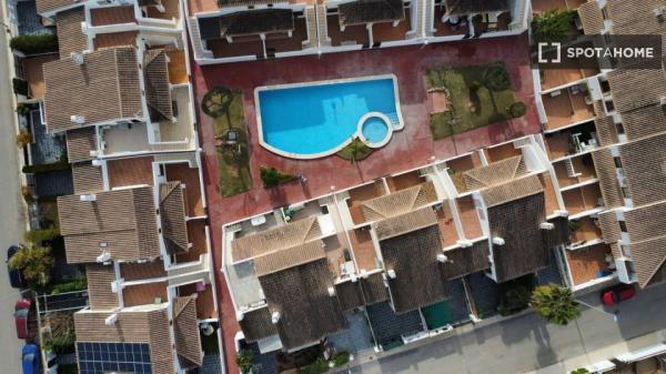 Casa de 2 habitaciones en alquiler en Pueblo Latino, Murcia